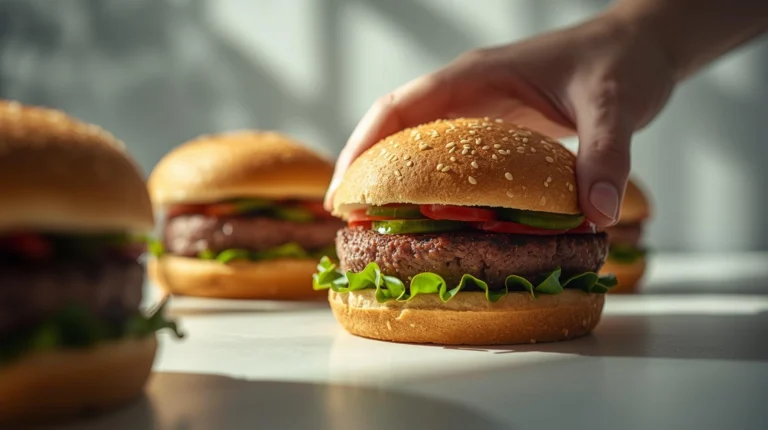 Homemade black bean burgers on whole wheat buns with fresh toppings, ready in 30 minutes.