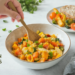 Quick vegetarian meals made with fresh vegetables, simple ingredients, and easy one-pan cooking.