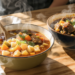 Budget-friendly quick soup or stew with vegetables, beans, and hearty broth served hot for a comforting low-cost meal.