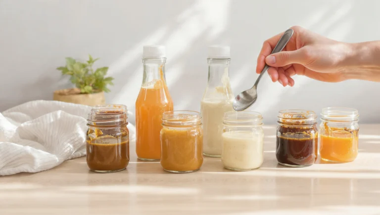 Budget-friendly homemade sauces in bowls for quick meals and cooking