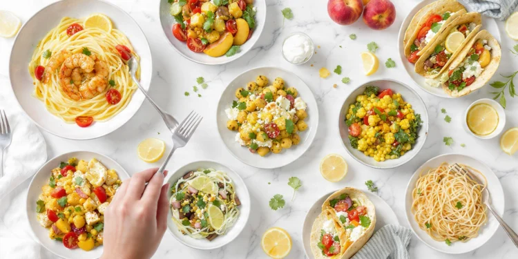 10 quick summer dinner ideas ready in 30 minutes — easy weeknight meals with fresh ingredients
