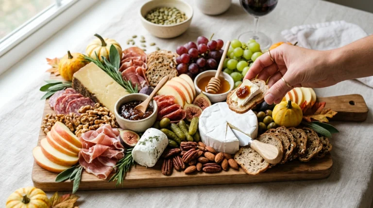 Easy Fall Charcuterie Board (Build It in 15 Minutes)